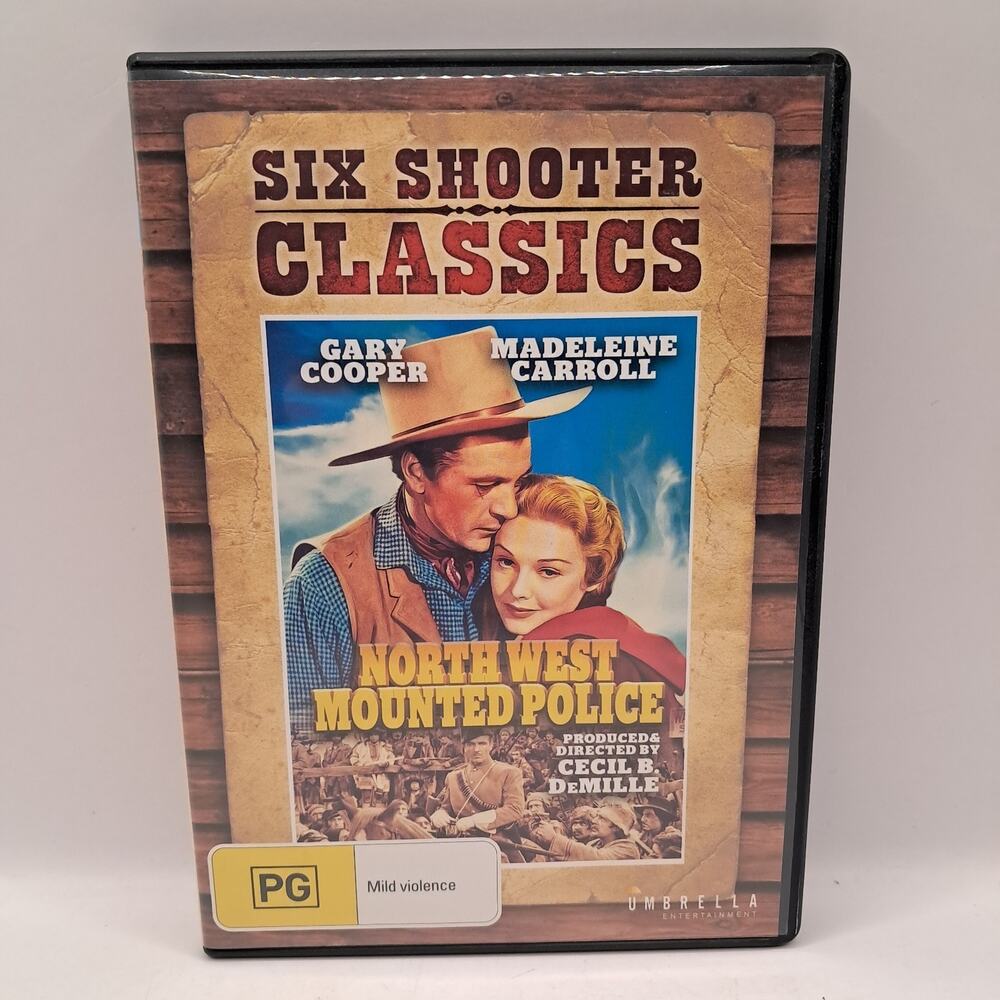 North West Mounted Police [1940] (DVD, 2021) Region 4 - Umbrella Entertainment